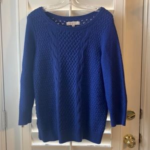 Loft sweater 3/4 sleeve